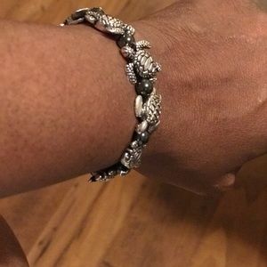 Handmade turtle bracelet